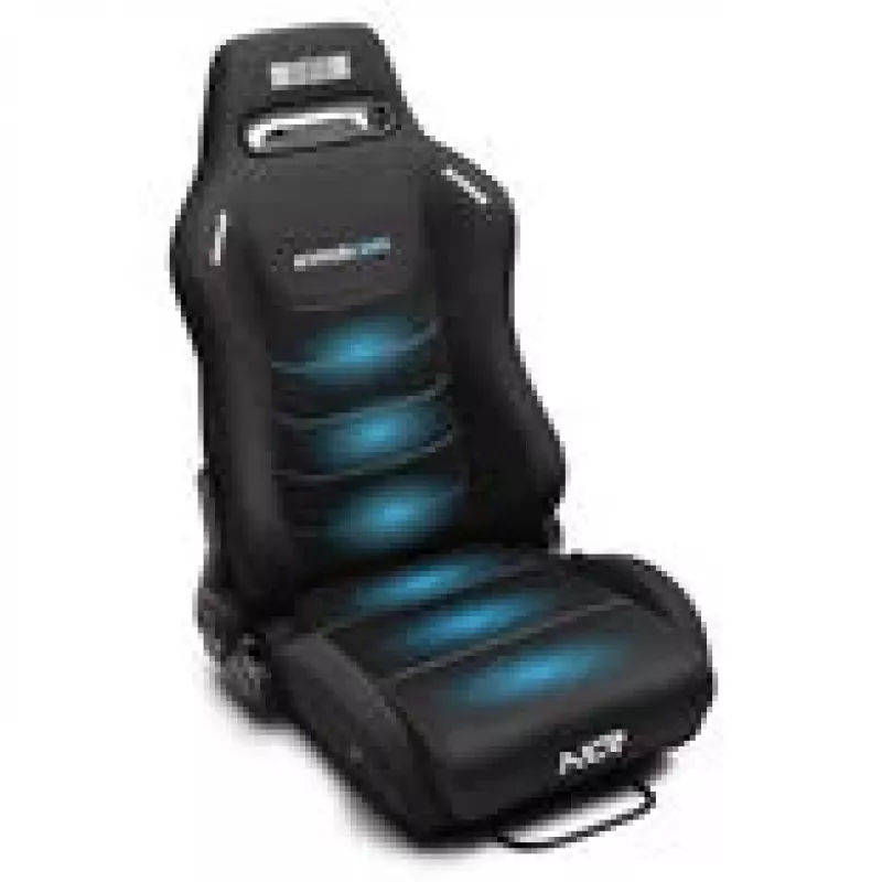 Sim-võidusõiduiste Next Level Racing ERS3 HYPERCOOL ventileeritud must — sim racing kabiiniiste