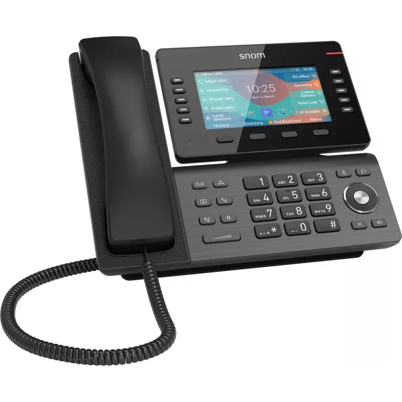 IP-telefon Snom D865 Hall TFT Wi-Fi 12,7 cm Ekraan