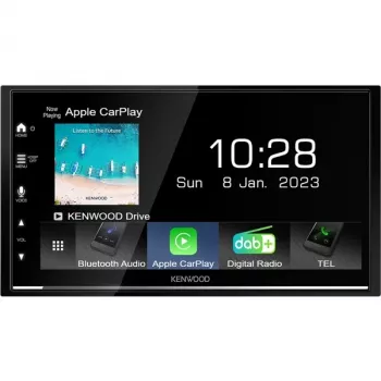 Kenwood DMX7722DABS automeediavastuvõtja Must Wi-Fi Bluetooth