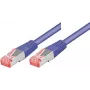 Tecline exertis Connect - paigalduskaabel - RJ-45 (M) - RJ-45 (M) - 3 m - SSTP-kaabel - CAT 6 - halogeenivaba - lilla (71503V)
