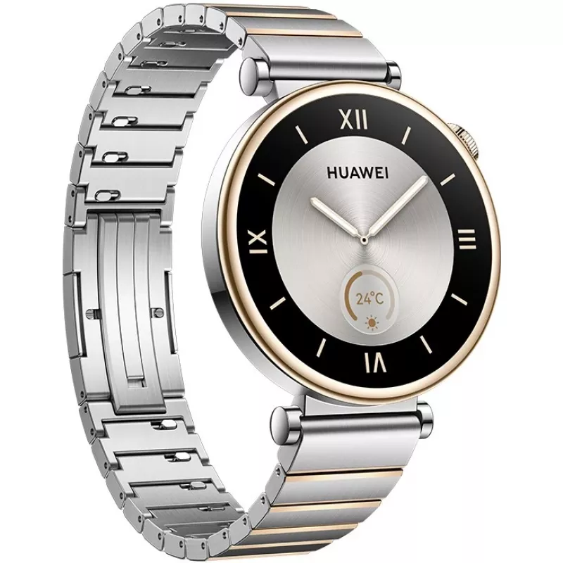 Huawei WATCH GT 4. Ekraani diagonaal: 3,35 cm (1.32), ekraanitehnoloogia: AMOLED, ekraani eraldusvõime: 466 x 466 pikslit. Välkmälu: 32 GB. WLAN. GPS. Aku/akukestvus