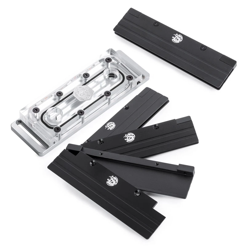 Bitspower Memory Cooler, ARGB - transparent 4er-Pack