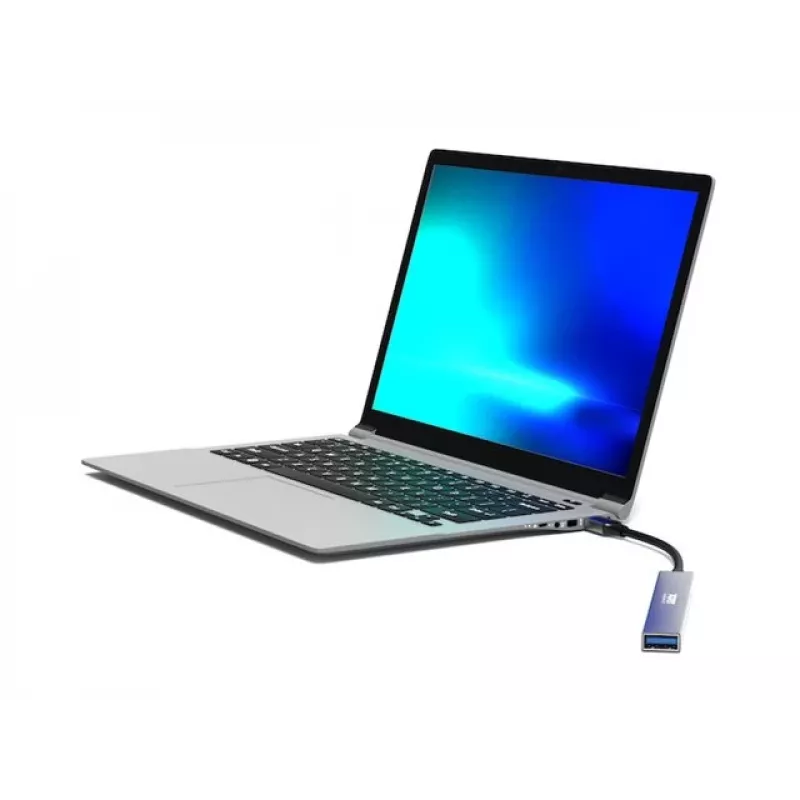 USB-Jaotur Port Designs 900163 USB-C 5000 Mbit/s Hõbedane
