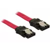 SATA-kaabel DeLOCK 84302 0,5 m punane