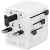 CANYON reisiadapter OnTour 20 EU/UK/US/AUS 20W Valge