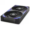 Korpuseventilaator NZXT Performance Fan F240X 240 mm, must