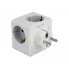 Toitepistiku adapter Type F DeLOCK 11496 2 USB-porti 5V 2.4A 3A