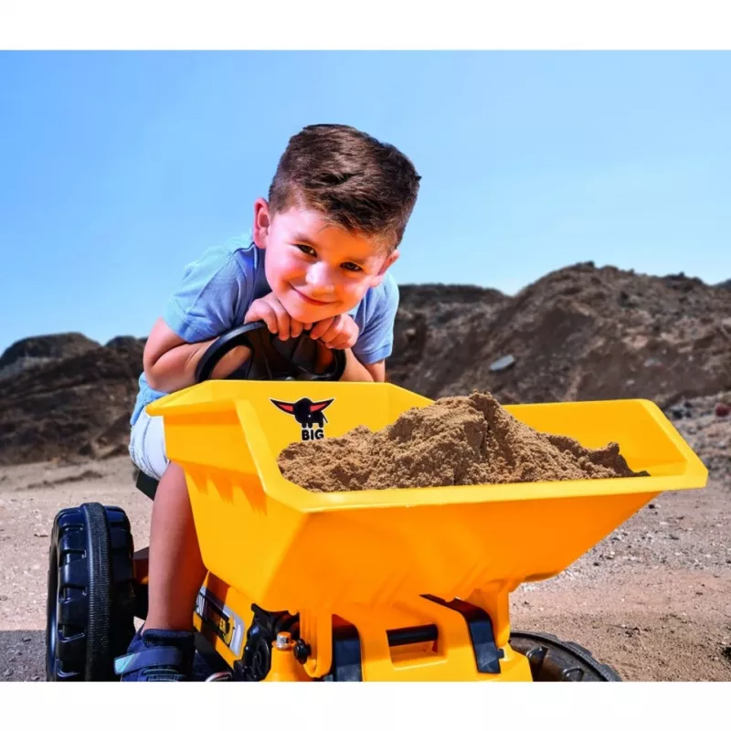 Kallurauto mänguasi Simba-Dickie BIG Jim-Dumper, plastist, vanusele 3–5, must ja kollane