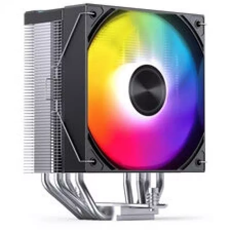 Protsessori jahuti Jonsbo CA40 Must ARGB, 120 mm PWM ventilaator, 225 W TDP, must
