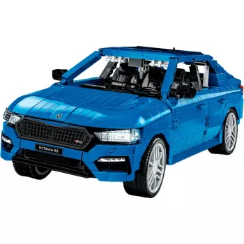 Ehitusklotsid Cobi Skoda Octavia RS mudel (2405 tk), alates 10. eluaastast, must/sinine