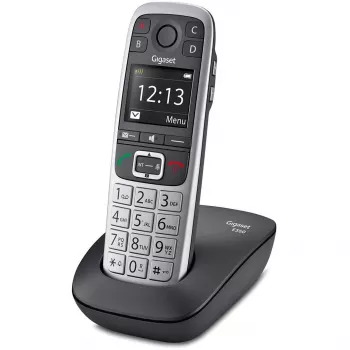 Gigaset E560 telefon DECT telefon Kõne tuvastus Must, Hõbedane