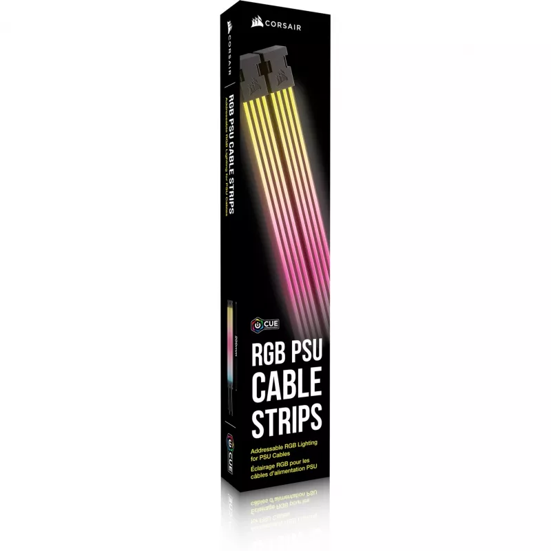 iCUE ARGB PSU kaabel Strips, LED-ribad 2x 240mm, toiteploki - kaabel