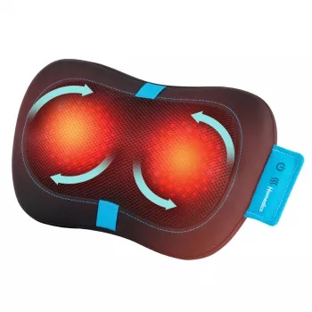 Padjamassaažija HoMedics SP-50H shiatsu-sõlmede ja soojendusfunktsiooniga