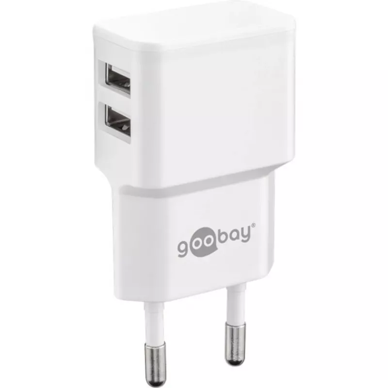 Goobay 44985 mobiiltelefonikaabel, valge