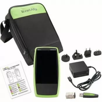PoE võrgu- ja kaablitester Fluke Networks NetAlly LinkRunner AT 3000 — RJ-45, SFP/SFP+, Li-Ion 9750 mAh