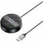 Renkforce RF-USBH-400 4-pordiline USB 3.0 jaotur must matt (RF-6266640)