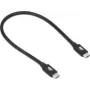 OWC Thunderbolt 5/TB4/USB-4/C kaabel 0,3 m must - kaabel - digitaal-/andmeside (OWCCBLTB5C0.3M)