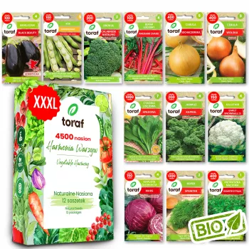 Toraf Vegetable Seed Harmony Set - 12 Packages