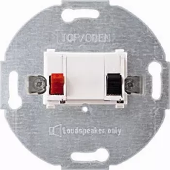 MERTEN Lautspr.-Connector-Eins.1-f. 466919 System M polar white 466919 466919 (466919)