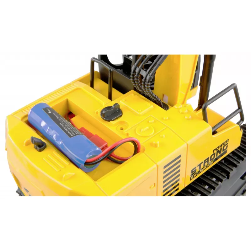 Ekskavaator RC Amewi G041E 1:24 skaalal, elektriline, Li-Ion 500 mAh, alates 8. eluaastast