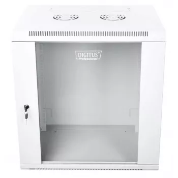 Digitus DN-W19 12U/450 rack-kapp seinale paigaldatav rack Hall