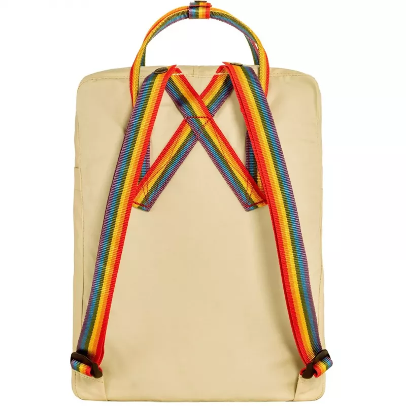 Fjällräven Kanken Rainbow seljakott vabaajasalong Oak Vinylon
