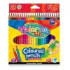 Colorino Kids kuusnurksed värvilised pliiatsid 24 värvi