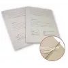 Kaust SMLT, arhiiv, A4 4cm, 300 g, 2 paelaga, trükiga, valge, papp, ökoloogiline