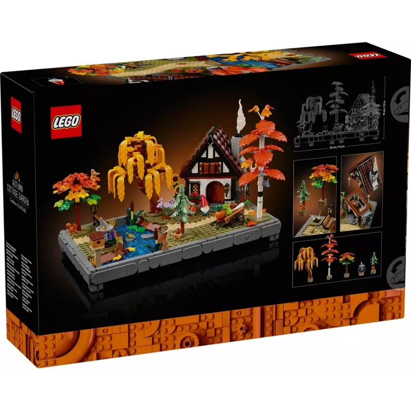 LEGO ICONS 11372 Sügismaja aed