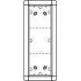 Schneider Electric paigaldusraam AP, 3-kohaline, 133×326 mm, mudel 1883320