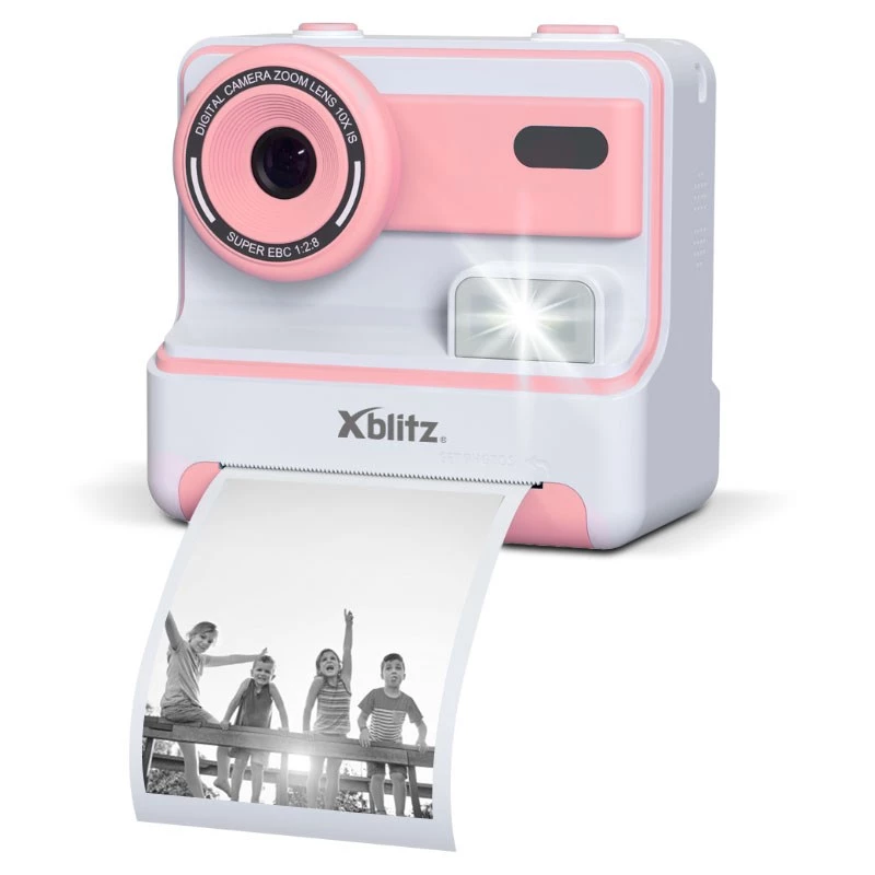 Xblitz FLASH PINK hetkekaamera termoprinteriga lastele