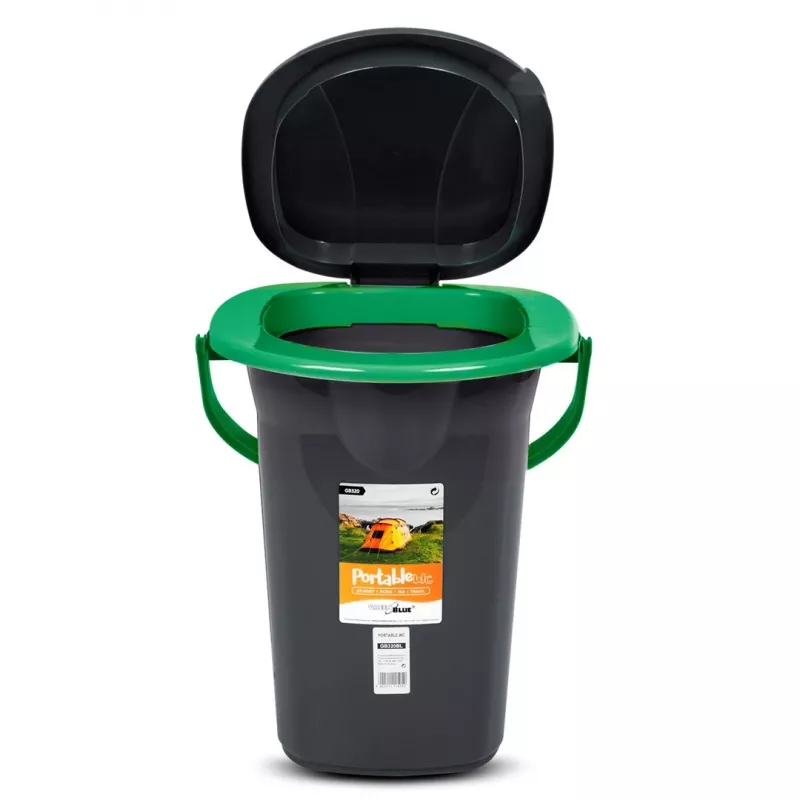 Jäätmemahuti Greenblue GB320BB must sinine plastik 19L