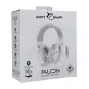 Kõrvaklapid White Shark WGH-2441 Falcon valge/hall
