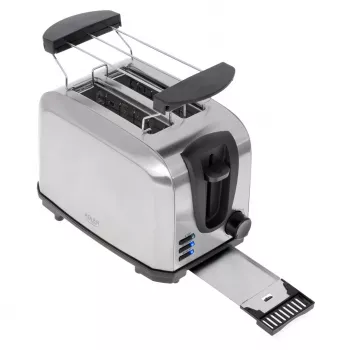Röster Adler AD 3222 2 viilu 1000 W hõbedane