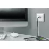 DIGITUS DA-70618 - USB-väljund - USB, USB Type C - 2 USB-porti, 1 USB-C pistikupesa - 3,1 A - RAL 9003, signaalvalge
