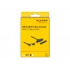 DeLOCK USB SATA-le muundur 6 Gb/s USB USB-C Type-A 0,3 m