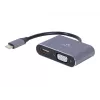 Cablexpert A-USB3C-HDMIVGA-01 USB-graafikaadapter hall