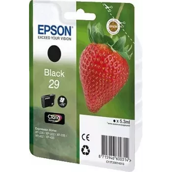 Epson Strawberry 29 K tindikassett 1 tk Originaal Standardmahu Must