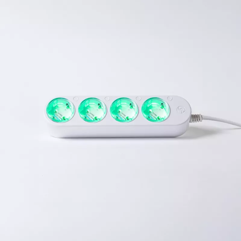 Nutikas 12A Shelly Power Strip 4 Gen4 Zigbee/Matter toiteplokk