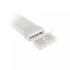 PCI-E 8-pin pikenduskaabel Kolink Umbra Radiant ARGB — kahekordne 2× 8-pin, varjestatud pikendus GPU toitele