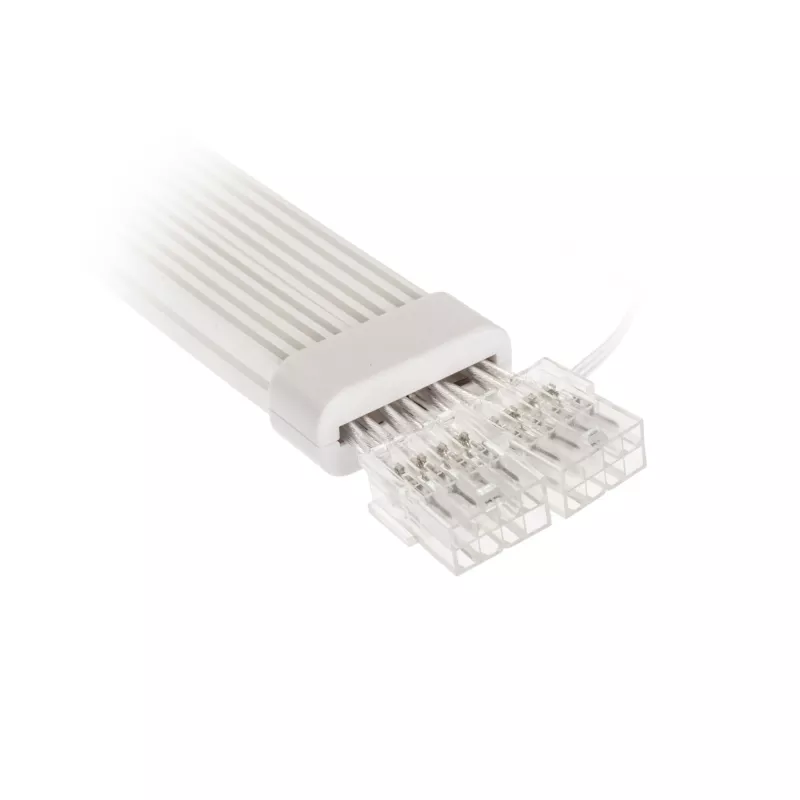 PCI-E 8-pin pikenduskaabel Kolink Umbra Radiant ARGB — kahekordne 2× 8-pin, varjestatud pikendus GPU toitele