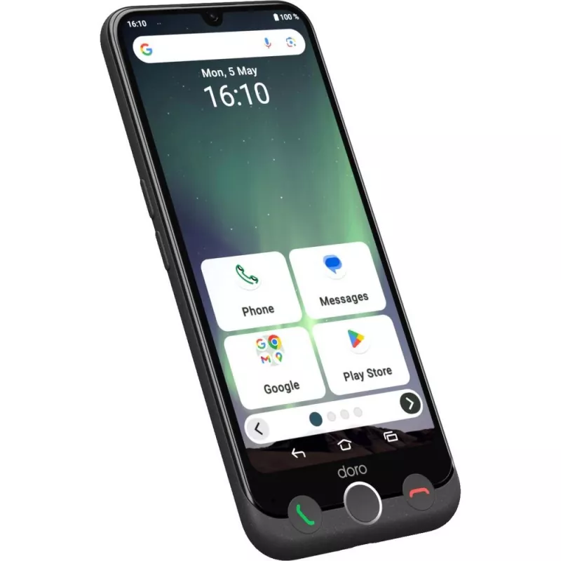 Nutitelefon Doro Aurora A30 6.1 tolli 128GB Must