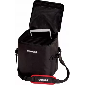 Messenger-kott Parat TB10 27,9 cm (11 tolli) Must Punane