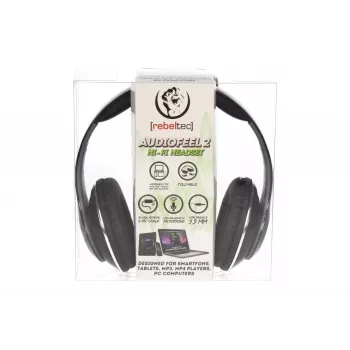 Stereo peakomplekt Rebeltec AUDIOFEEL2 Must