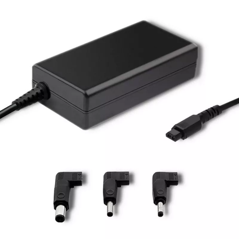 Toiteadapter, muundur Qoltec 51762 65W Must