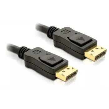DisplayPort-kaabel DeLOCK 82424 3m isane-isane kuldne must