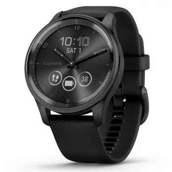 Garmin vivomove Trend LCD 40 mm Hübriid 254 x 346 pikslit Puuteekraan Must GPS (satelliit)