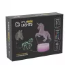 Manta SNL116RGB RGB 3D hobuse dekoratiivne LED-lamp
