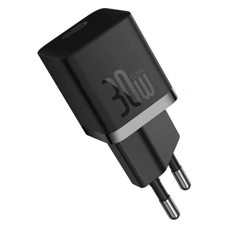 Baseus P10110902113-01 USB-C GaN5 mini 30W võrgulaadija must