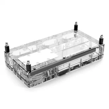 Reservoir Alphacool Core Distro Plate läbipaistev akrüül 125x240x68,8 mm